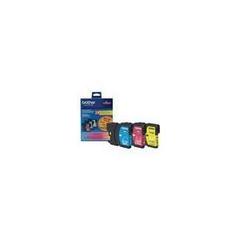 Brother LC65 Cyan, Magenta, Yellow High Yield Ink Cartridges - 3 pack