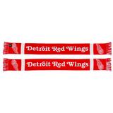 Red Detroit Wings Home Jersey Scarf