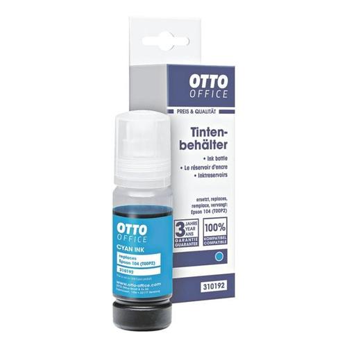 Tintenpatrone ersetzt Epson »Nr. 104 EcoTank (T00P2)« blau, OTTO Office