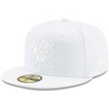 Men's New Era Cleveland Browns Throwback Logo White on 59FIFTY Fitted Hat