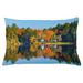 East Urban Home Landscape Indoor/Outdoor Lumbar Pillow Cover Polyester | 16 H x 26 W x 0.1 D in | Wayfair FC62AD2E3858453585AB58BD70B981A0