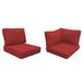 Latitude Run® Larrissa Outdoor Seat/Back Cushion Acrylic, Terracotta in Red/Brown | 6 H in | Wayfair CUSHIONS-BARBADOS-08a-TERRACOTTA