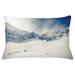 East Urban Home Winter Indoor/Outdoor Lumbar Pillow Cover Polyester | 16 H x 26 W x 0.1 D in | Wayfair 4D3FC3974C974D219E84E2D89522EDED