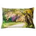 East Urban Home Landscape Indoor/Outdoor Lumbar Pillow Cover Polyester | 16 H x 26 W x 0.1 D in | Wayfair 7FE1D6B281A54D3B976DBADD348A3215