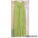 Athleta Dresses | Athleta Button Front Lime Green Dress Size Xs | Color: Green | Size: Xs