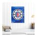 LA Clippers 16" x 20" Embellished Giclee Print by Charlie Turano III