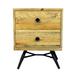 Harbor 2 Drawer Nightstand in Natural - MOTI