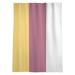 East Urban Home Arizona Tempe Stripes Sheer Rod Pocket Single Curtain Panel Sateen in Red/Yellow | 53 H in | Wayfair