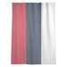 East Urban Home Mississippi Rebellion Window Striped Sheer Rod Pocket Single Curtain Panel Sateen in Red/Green/Blue | 84 H in | Wayfair