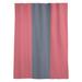 East Urban Home Mississippi Rebellion Window Striped Sheer Rod Pocket Single Curtain Panel Sateen in Red/Blue/Navy | 84 H in | Wayfair