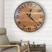 Kelly Clarkson Home Norah Wall Clock Wood in White | 36 H x 36 W x 2 D in | Wayfair 769A720B6B6A40A1A5A77232ADBF040E