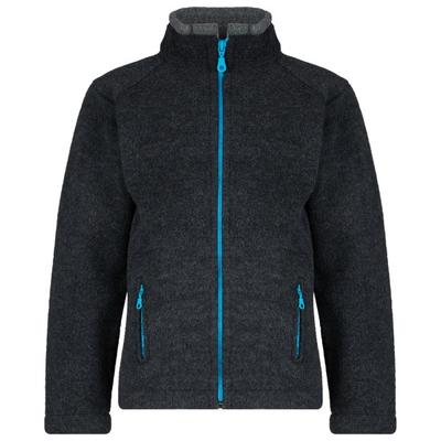 Reiff - Kid's Wollfleecejacke Colori - Merinojacke Gr 116 schwarz