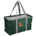 Miami Hurricanes Crosshatch Picnic Caddy Tote Bag