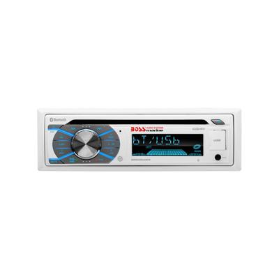 Boss Audio Single-DIN CD/USB/SD/MP3/WMA/AM/FM Receiver w/Bluetooth MR508UABW MR508UABW