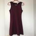J. Crew Dresses | J. Crew Burgundy Tweed Dress Size 4 | Color: Purple | Size: 4