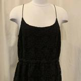 Madewell Dresses | Broadway & Broome Madewell Black Lace Slip Dress | Color: Black | Size: 12