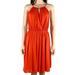 J. Crew Dresses | J Crew Bright Orange Pleated Summer Dress Size 6. | Color: Orange | Size: 6
