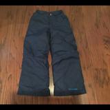 Columbia Bottoms | Columbia Navy Cargo Ski Snowboard Pants Xs 6/7 | Color: Blue | Size: Xs 6/7