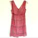 American Eagle Outfitters Dresses | Aeo Red & Black Sheer Sleeveless Dress | Color: Black/Red | Size: 6