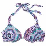 Victoria's Secret Swim | Euc Victoria's Secret Swim Purple Medallion Top | Color: Purple | Size: 34dd