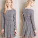 Anthropologie Dresses | Dolan Piper Striped Sweater Dress | Color: Gray | Size: Xl