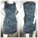 J. Crew Dresses | J Crew Cheetah Print Dress | Color: Black/Blue | Size: 8