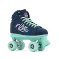 Rio Roller Lumina Quad/Roller Skates (UK 2 / EU 34, Navy/Green)