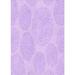 Indigo 24 x 0.35 in Area Rug - East Urban Home Floral Wool Purple Area Rug Wool | 24 W x 0.35 D in | Wayfair 00E5F55F468547B6ADC0AE7040D43C1B