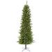 The Holiday Aisle® Prelit Winter 6.5' Green Pine Artificial Christmas Tree w/ 300 Clear/White Lights in Green/White | 78 H x 34 W in | Wayfair