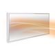 Mirrorstone 580W Classic Far Infrared Panel Heater - Suspended Ceiling or Wall Mount Heater - Energy Efficient - White Electric Low Energy Heater - Indoor Slim Panel Heater (22 mm thick)