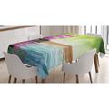 East Urban Home Ambesonne Spa Tablecloth, Orchid Flowers Pebble Stones & Bamboo On Water Image | 60 D in | Wayfair D48B078A5A994175AB616FD1CDE060BC