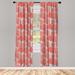 East Urban Home Semi-Sheer Rod Pocket Curtain Panels Polyester | 84 H in | Wayfair 64B3828A0BE44FE1829AB61C03B09942