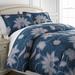 Alcott Hill® Madilynn Grand Down Alternate Comforter Set Polyester/Polyfill/Microfiber in Blue | Full/Queen + 2 Shams | Wayfair