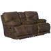 Lark Manor™ Catlett 79" Pillow Top Arm Reclining Loveseat Polyester in Brown | 40 H x 79 W x 42 D in | Wayfair 64389-122829302829