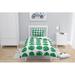 Ebern Designs Mihika Circle Comforter Set Polyester/Polyfill/Microfiber/Jersey Knit/T-Shirt Cotton in Green | Wayfair