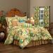 Bay Isle Home™ Delafuente Modern & Contemporary 4 Piece Comforter Set Polyester/Polyfill/Cotton in Brown/Green/White | California King | Wayfair