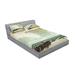 East Urban Home Island Scenery Near Ocean Sea w/ Clouds Sheet Set Microfiber/Polyester | Full/Double | Wayfair B3EBEBA8821B4FB3AEB7C7E31ED8191B