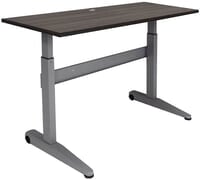 Pneumatic Adjustable Height Classroom/Training Room Mobile Table- 60"x 24". See Other Siz