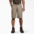 Dickies Men's Flex Regular Fit Cargo Shorts, 11" - Desert Sand Size 40 (WR556)