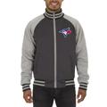 Men's JH Design Gray Toronto Blue Jays Reversible Track Jacket