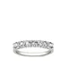 Charles & Colvard 3/4 Ct. T.w. Lab Created Moissanite Seven Stone Band In 14K White Gold, 6