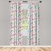 East Urban Home Polka Dots Semi-Sheer Rod Pocket Curtain Panels Polyester | 95 H in | Wayfair C85C49EFC4E749908317E40D714F46FA