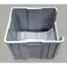 Rebrilliant Sela for Full Service Plastic Tub Plastic in Gray | 12 H x 17 W x 17 D in | Wayfair F1B22D54845045C48E165FD679747DF6