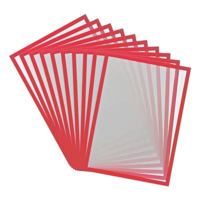Tarifold 10er-Set Magnetrahmen/Inforahmen »Magneto Solo Pro« A3 rot, 44x31.7 cm