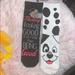 Disney Accessories | Disney Park 101 Dalmatian And Cruela De Vil Socks | Color: Black/White | Size: Os