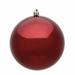 Three Posts™ Holiday Décor Ball Ornament Plastic in Red | 2.4 H x 2.4 W x 2.4 D in | Wayfair 520D36E51EBE4080AF68C90A53317A22