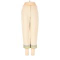 Casual Pants - Low Rise: Ivory Bottoms - Women's Size 1