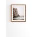 East Urban Home Bree Madden Northern Coast - Picture Frame Photograph Print on Wood in Brown | 9.5 H x 8 W x 2 D in | Wayfair