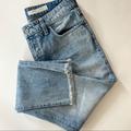 Anthropologie Jeans | Anthropologie Pilcro Hyphen Mid Rise Crop Sz 27 | Color: Blue | Size: 27