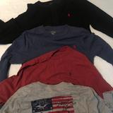 Polo By Ralph Lauren Shirts & Tops | Bundle Long Sleeve Polo Shirts Brand New | Color: Blue/Red | Size: 14-16